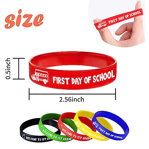 Welcome to 1st Grade Wristbands Bracelets,First Day of 1st Grade B...