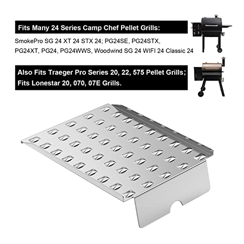 AJinTeby Drip Tray Heat Baffle Replacement for Select Camp Chef 24...