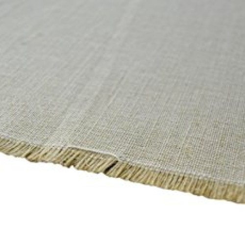 AK-Trading 60 Wide Burlap and Cotton Blend Natural Lint Free Line...