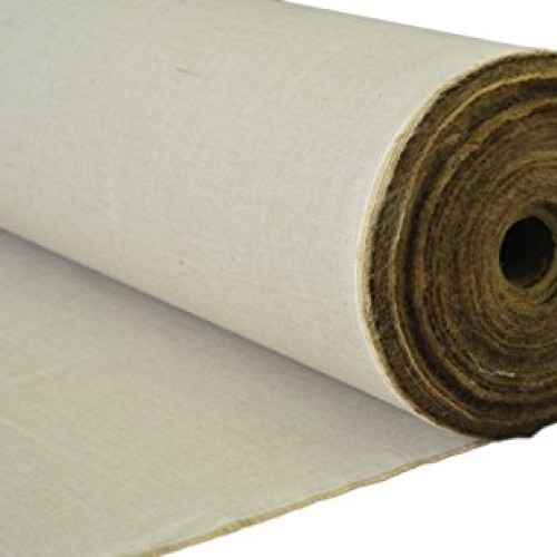 AK-Trading 60 Wide Burlap and Cotton Blend Natural Lint Free Line...