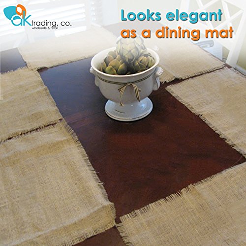 AK-Trading 60 Wide Hessian Natural Jute Decoration Burlap Fabric ...