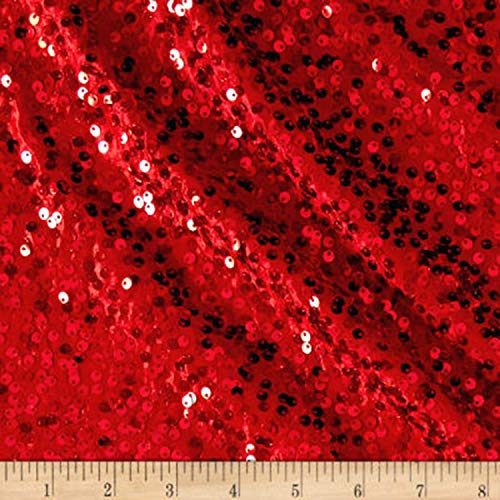 AK TRADING CO. 54 Wide 100% Polyester Sequins Taffeta Fabric - by...