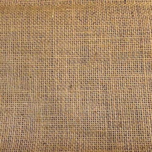 AK TRADING CO. 90-Inch Wide Natural Burlap Fabric - Perfect for We...