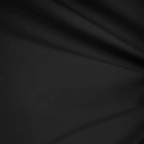 Black 60 Wide Premium Cotton Blend Broadcloth Fabric by The Yard ...
