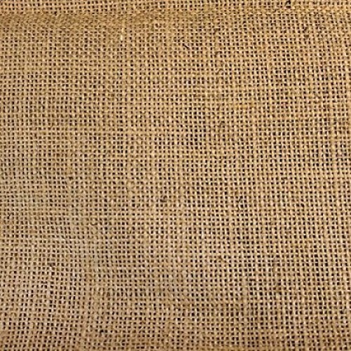LA Linen 60 Wide Jute Burlap Fabric / 5 Yards / Natural