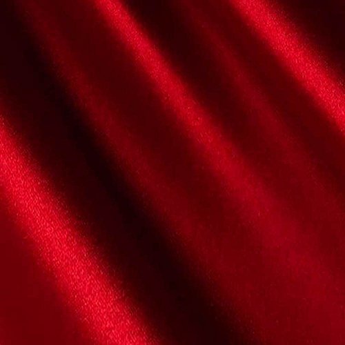 Red Satin Fabric 60 Inch Wide - 20 Yards By Roll - For Weddings, ...
