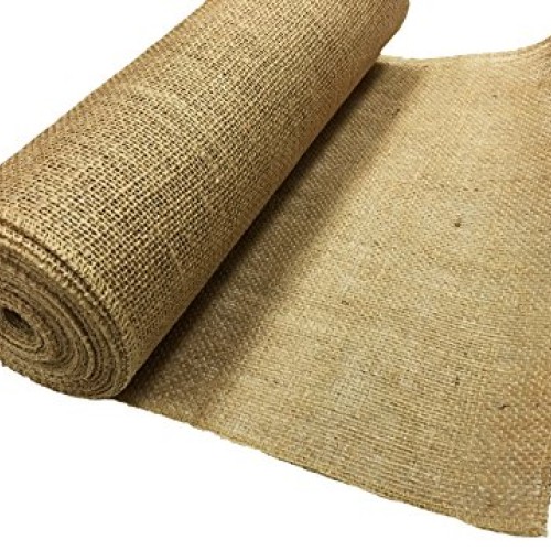 AK TRADING BUR14-10YDS Burlap Fabric Roll for DIY Crafts & Home Dé...