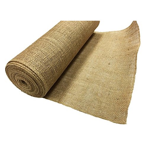 AK TRADING BUR14-10YDS Burlap Fabric Roll for DIY Crafts & Home Dé...
