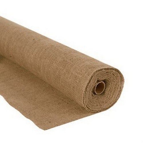 AK TRADING Burlap Jute Fabric, 40 inch wide x 100 feet Roll, Natur...