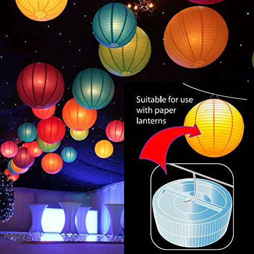 10 Pack Small Submersible LED Lights with Remote, Battery Operated...