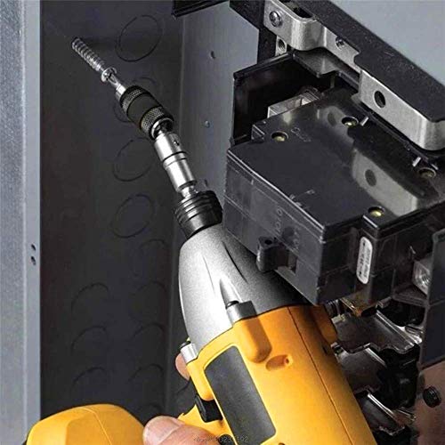 AKSRW Magnetic Pivot Drill Bit Holder,Bendable Magnetic Drill Exte...