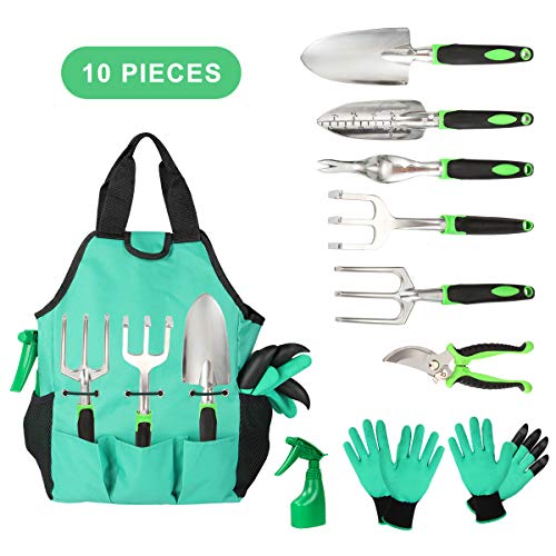 Aladom Known Vegetable Herb, Outdoor Gifts for Men Women Set 10 Pi...