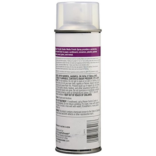 Aleenes Spray Matte Finish 6oz Acrylic Sealer, Original Version