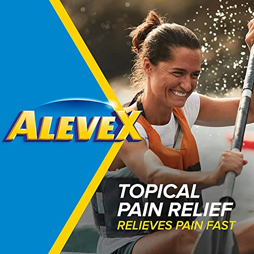 Aleve AleveX Pain Relieving Lotion with Rollerball, Powerful & Lon...