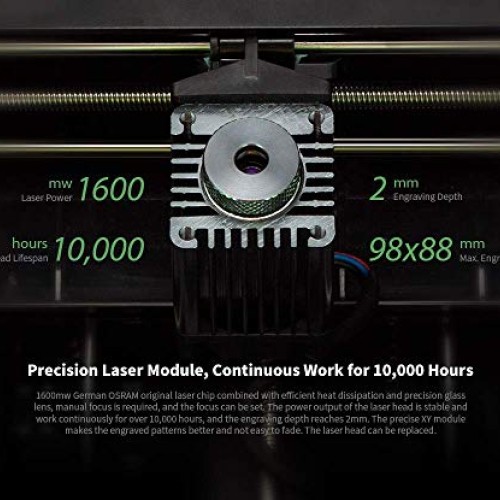 Laser Engraving Machine Mini Desktop Laser Logo Designer Multi Fun...