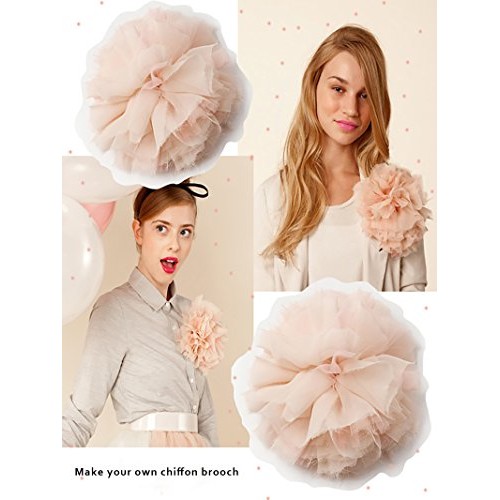 Alicepub Solid Color Sheer Chiffon Fabric by The Yard for Wedding ...