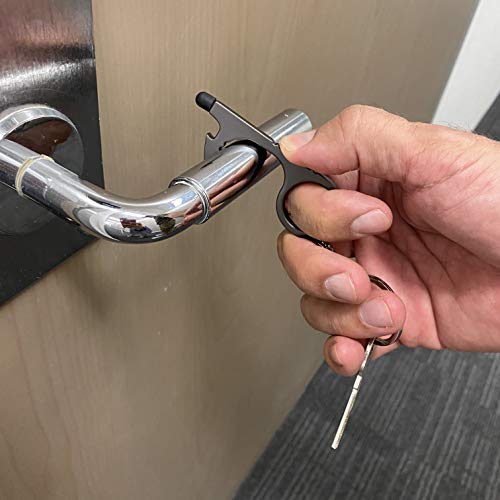 No Touch door opener tool - A must as a keychain accessories bottl...