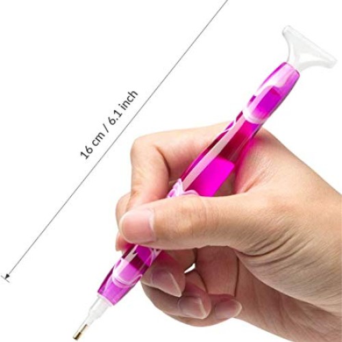 Resin Diamond Painting Pen Kits, Diamond Tool for 5D DIY Diamond E...