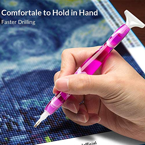 Resin Diamond Painting Pen Kits, Diamond Tool for 5D DIY Diamond E...