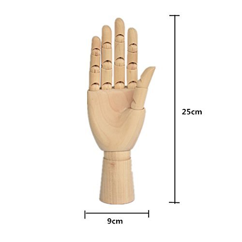 Wood Artist Drawing Manikin Articulated Mannequin with Wooden Flex...
