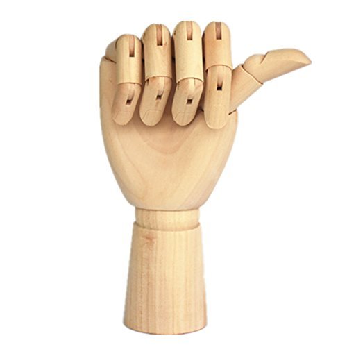 Wood Artist Drawing Manikin Articulated Mannequin with Wooden Flex...