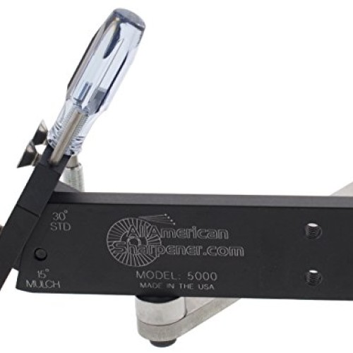 All American Sharpener Model 5000 Lawn Mower Blade Sharpener for M...