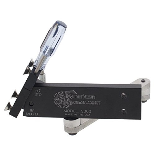 All American Sharpener Model 5000 Lawn Mower Blade Sharpener for M...