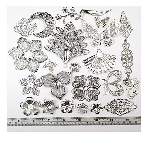ALL in ONE Mixed Antique Bronze/gold/platinum Alloy Pendants Beads...