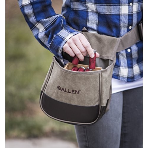 Allen Company Shot shell Bag, Double Compartment, Canvas, clay ...