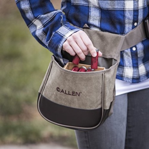 Allen Company Shot shell Bag, Double Compartment, Canvas, clay ...