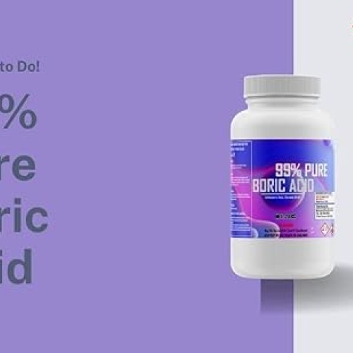 Pure Boric Acid Powder 99% - 2LB Can - Uses: Home and Garden, Swim...