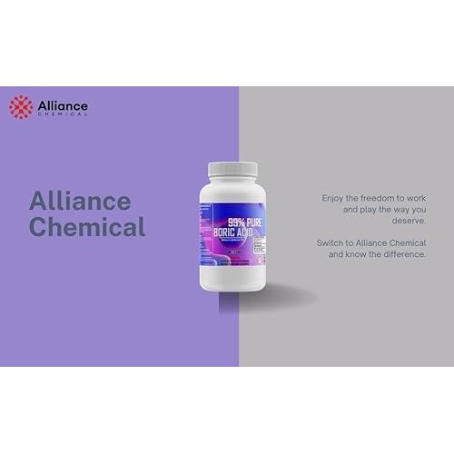 Pure Boric Acid Powder 99% - 2LB Can - Uses: Home and Garden, Swim...