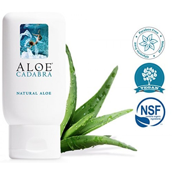 Aloe Cadabra Natural Water Based Personal Lube, Organic Lubricant ...