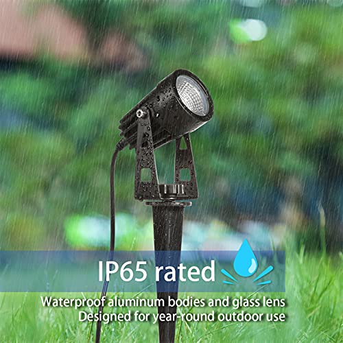 ALOVECO Landscape Lighting, 12V RGB LED Landscape Lights Remote Co...