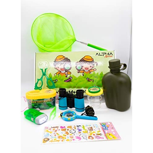 Alpha Nova Kids Outdoor Exploration Kit w/ Premium Explorer Gear f...