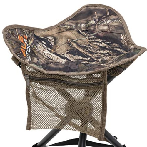 ALPS OutdoorZ Tri-Leg Hunting Stool, Mossy Oak Break-Up Country