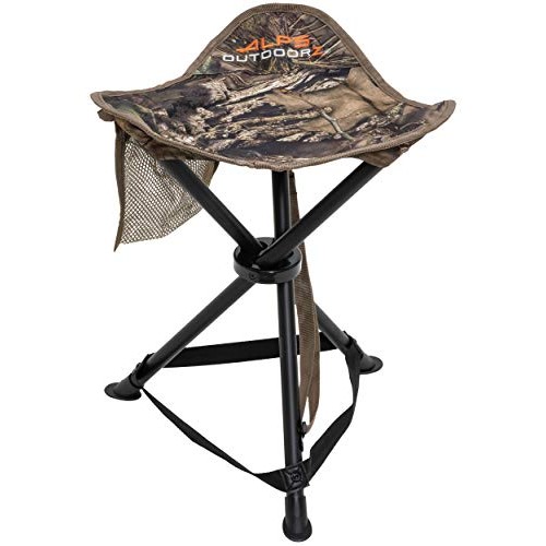 ALPS OutdoorZ Tri-Leg Hunting Stool, Mossy Oak Break-Up Country