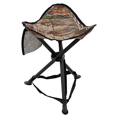 ALPS OutdoorZ Tri-Leg Hunting Stool, Realtree Edge