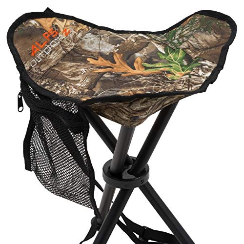 ALPS OutdoorZ Tri-Leg Hunting Stool, Realtree Edge