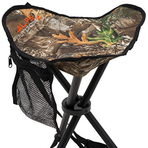 ALPS OutdoorZ Tri-Leg Hunting Stool, Realtree Edge