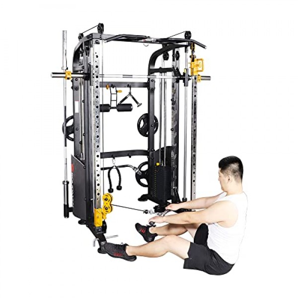 Altas Strength Smith Machine Light Commercial Home Gym Total Body ...