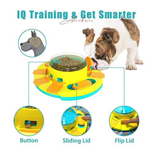 Aluckmao Dog Puzzle Toys for Large Dogs Mental Stimulation,Treat D...