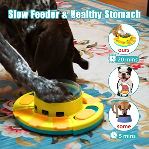 Aluckmao Dog Puzzle Toys for Large Dogs Mental Stimulation,Treat D...