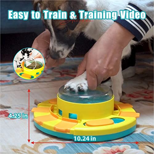 Aluckmao Dog Puzzle Toys for Large Dogs Mental Stimulation,Treat D...