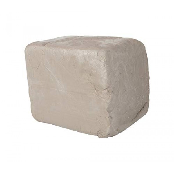 Amaco 45047J High-Fire Moist Stoneware Clay, 38 White