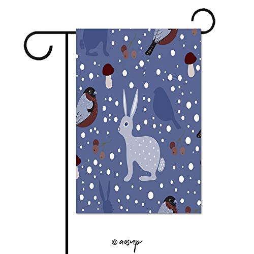 AmaUncle Welcome Garden Flag Vertical Double Sided 12 x 18 Inch Fa...