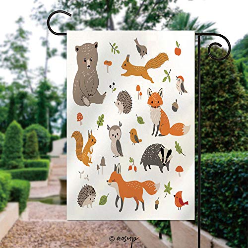 AmaUncle Welcome Garden Flag Vertical Double Sided 12 x 18 Inch Fa...