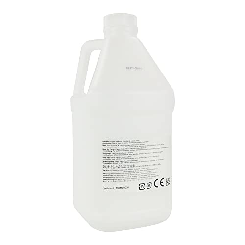 Amazon Basics 1/2 Gallon Clear Glue and 1/2 Gallon White Glue, 2-P...
