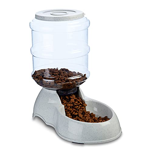 Amazon Basics Gravity Pet Food Feeder, Small, 6-Pound Capacity