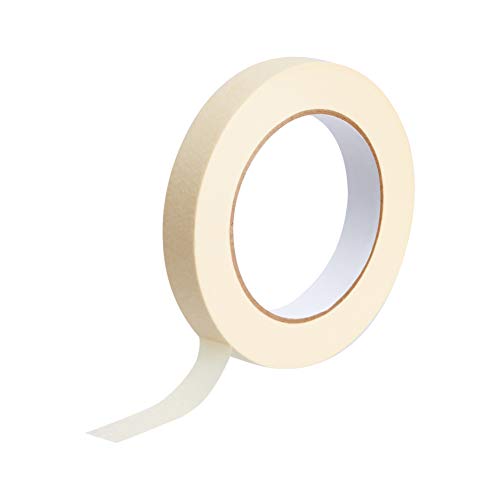 Amazon Basics Masking Tape - 0.7 Inch x 180 Feet - 3 Rolls